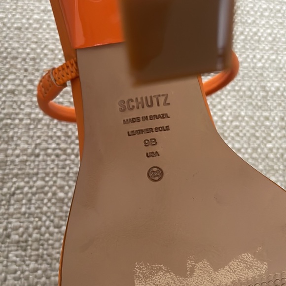 Schutz Agatha Sandal - Orange - Picture 15 of 15